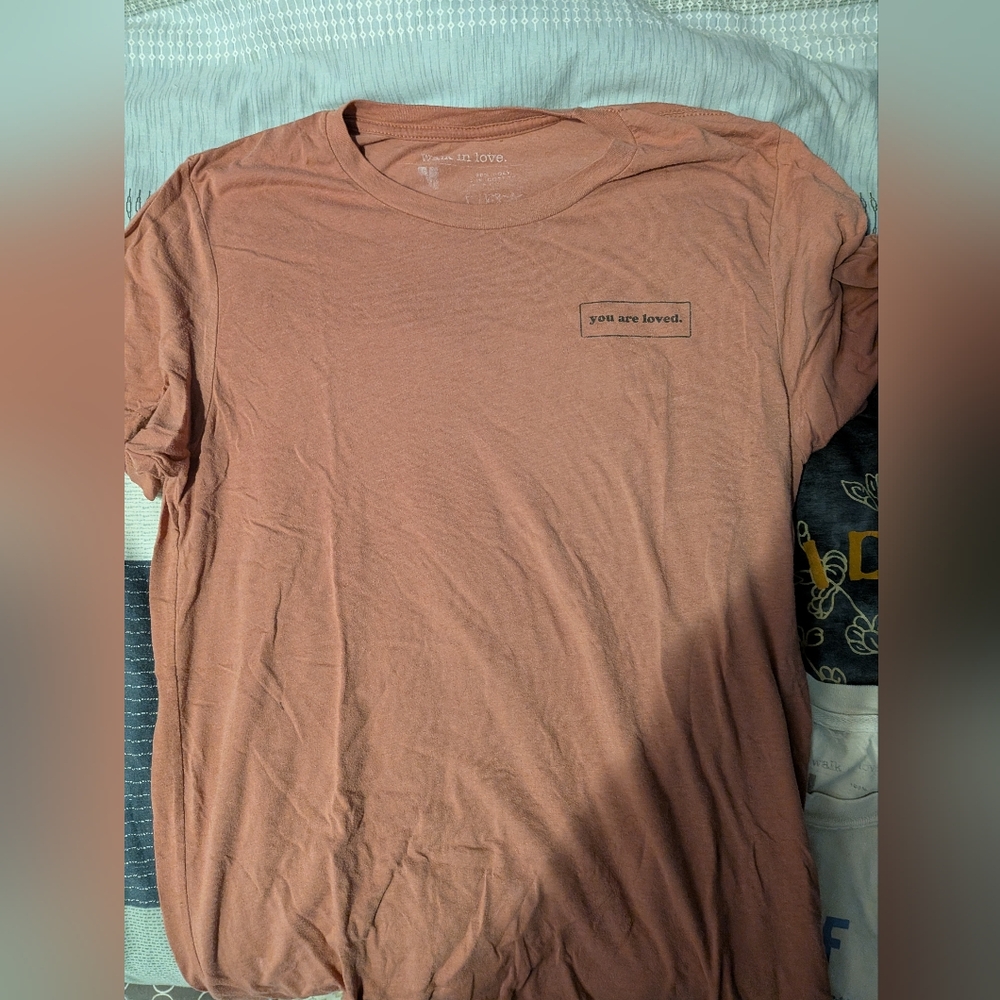 Pink Walk In Love Tee